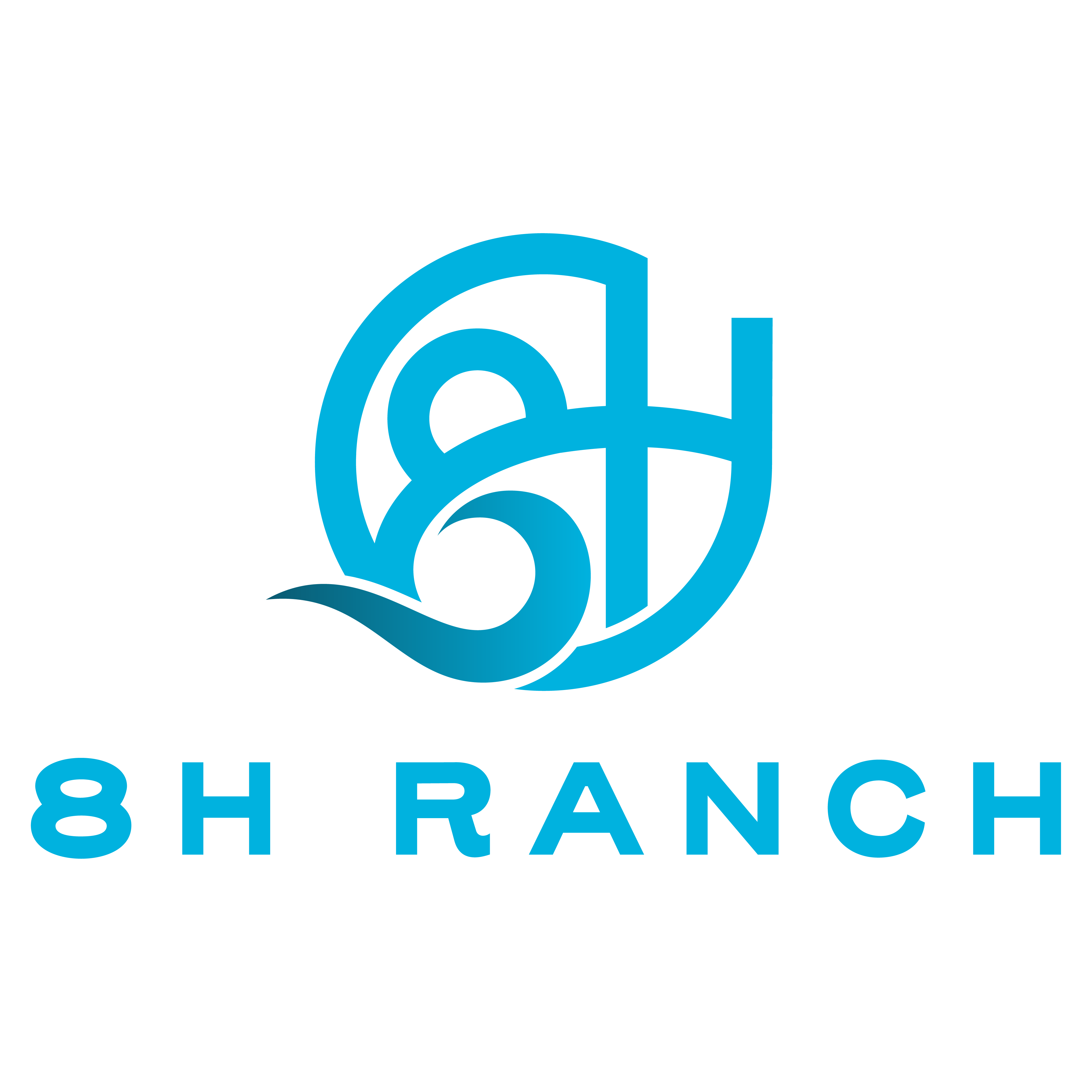 Custom Logo Designed for 8H Ranch