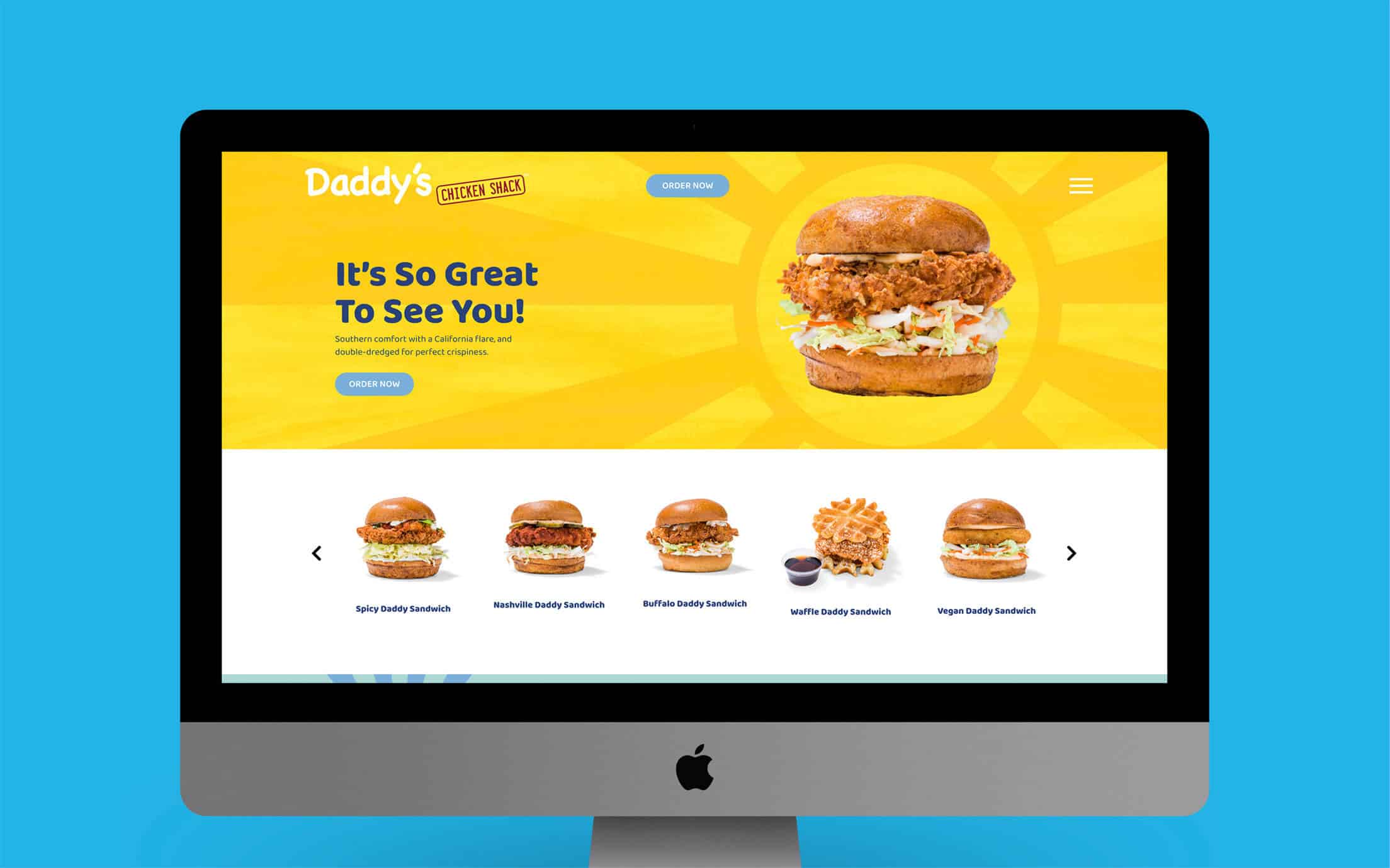 Daddy's Chicken Shack Website