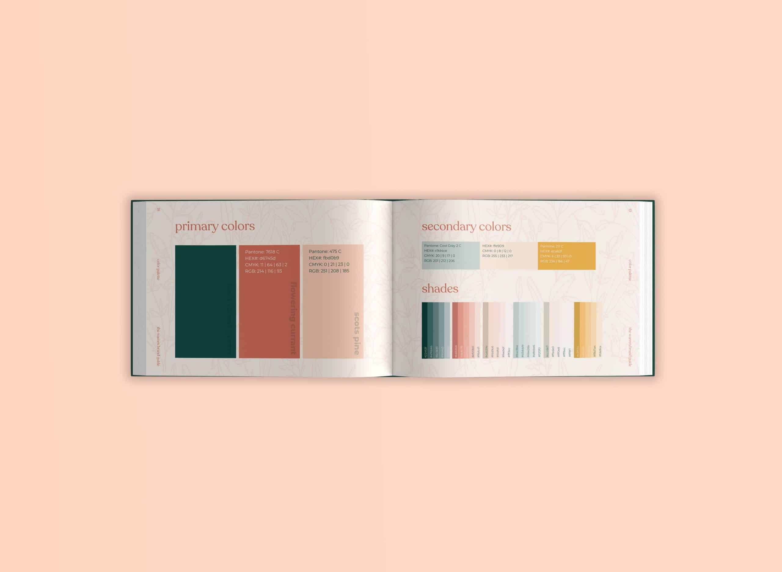 The Warren Brand Guide / Style Guide - Color Usage