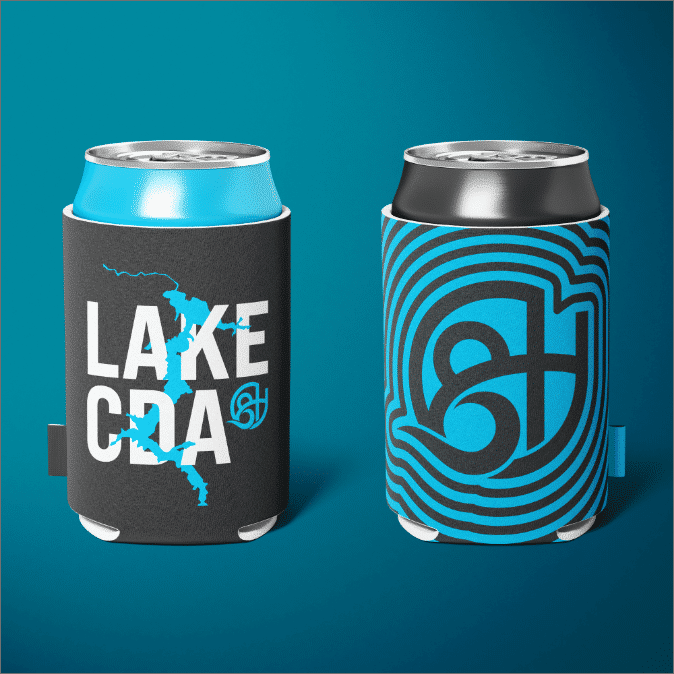 8H Koozie Mockup