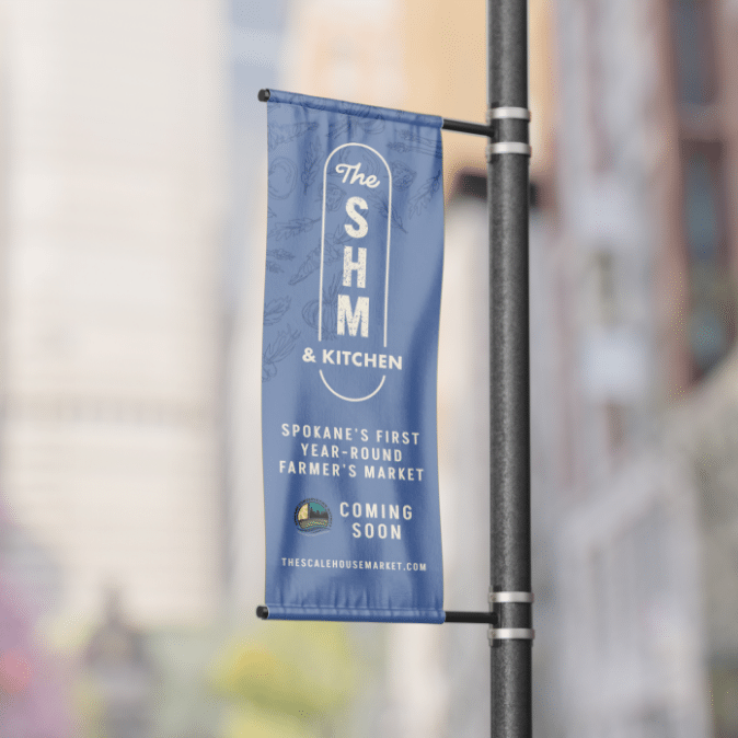 The Scale House banner mockup