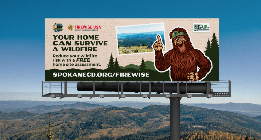 firewise billboard mockup