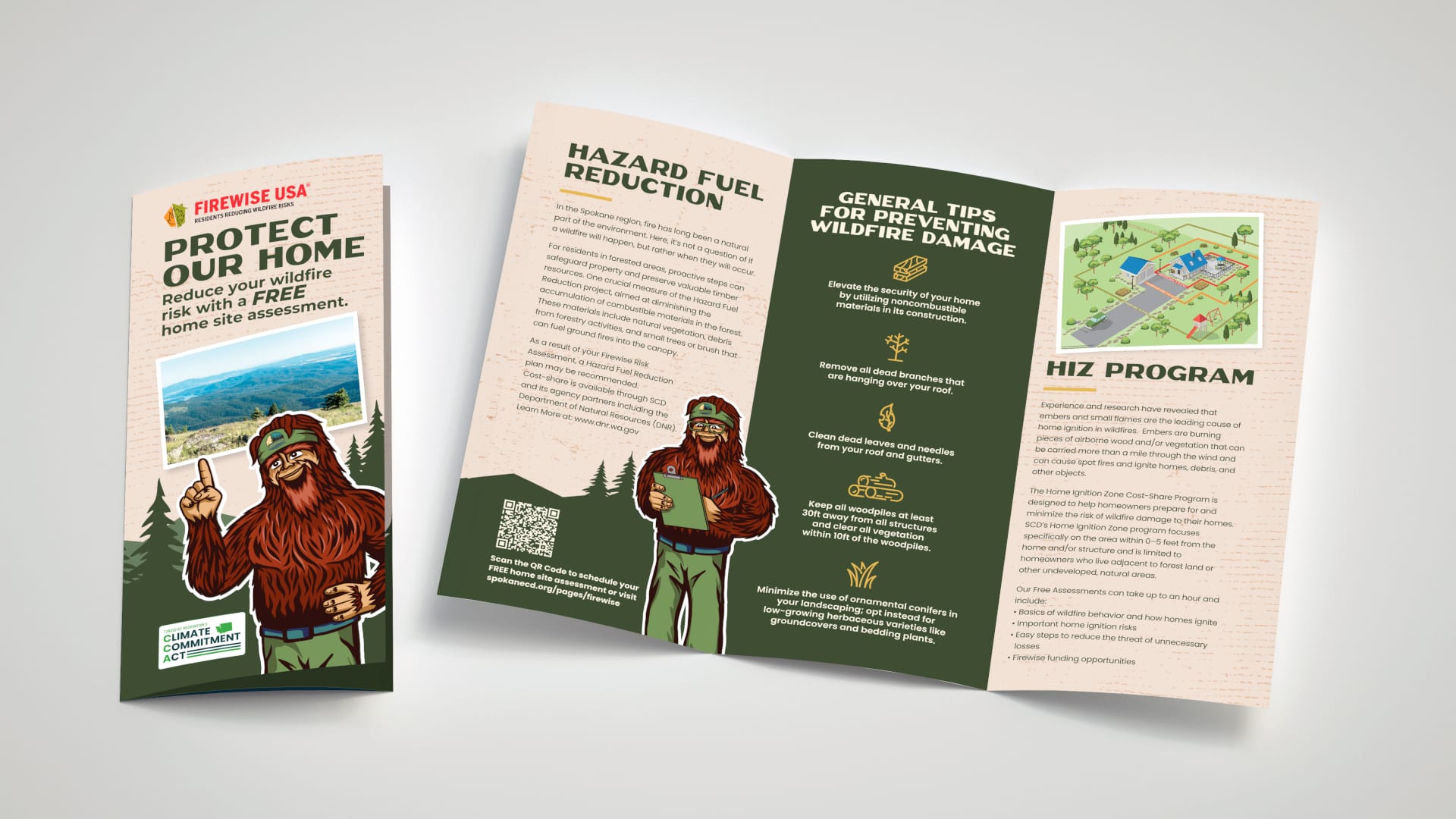 Firewise Brochure mocks