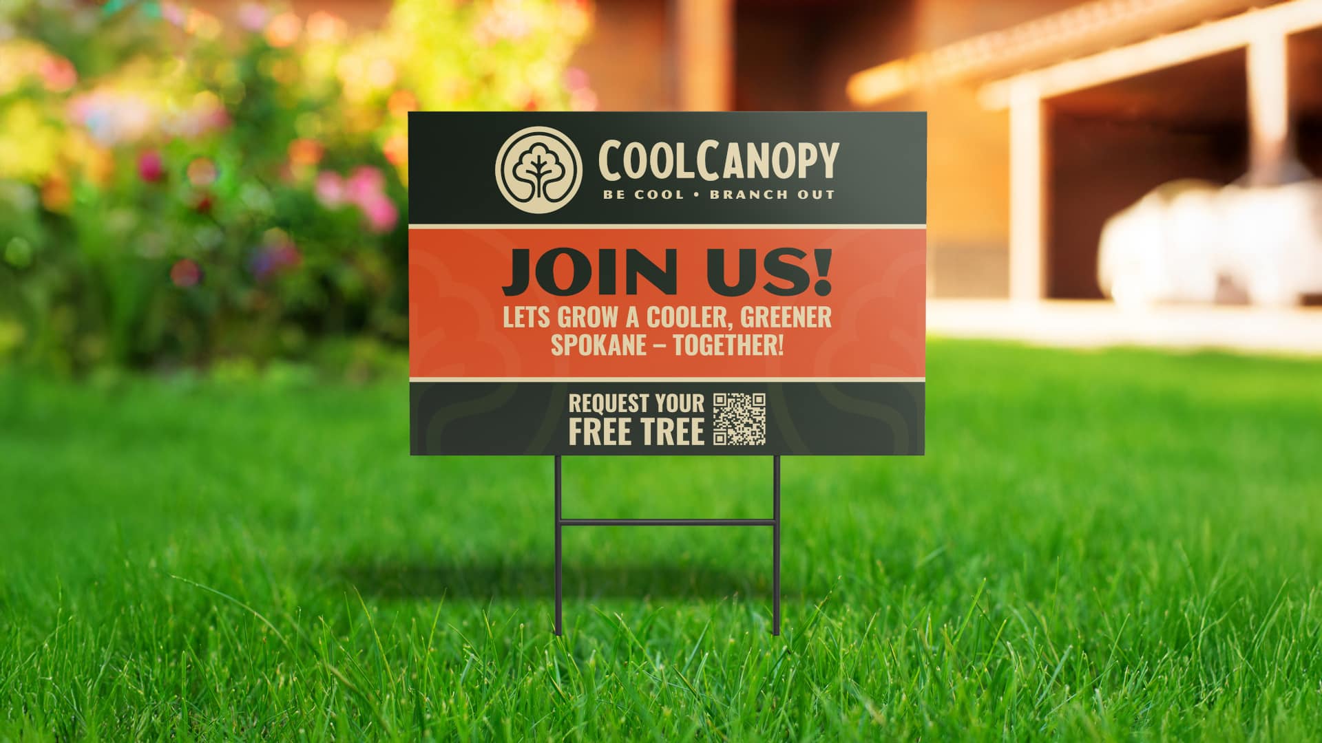CoolCanopy YardSign mockup