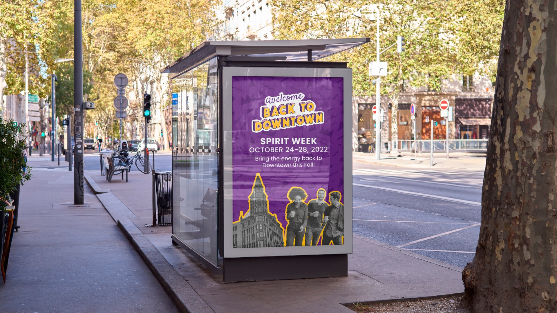 DSP Bus Stop Mockup