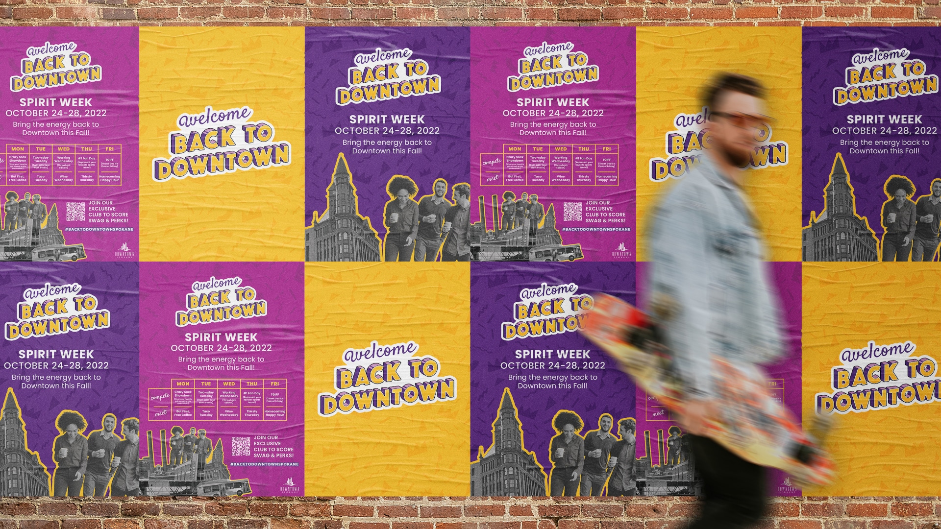 DSP Sticky Poster Mockup