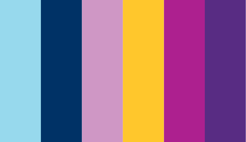 Downtown Spokane Partnership colors