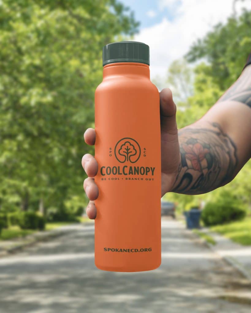 CoolCanopy Water Bottle mockup