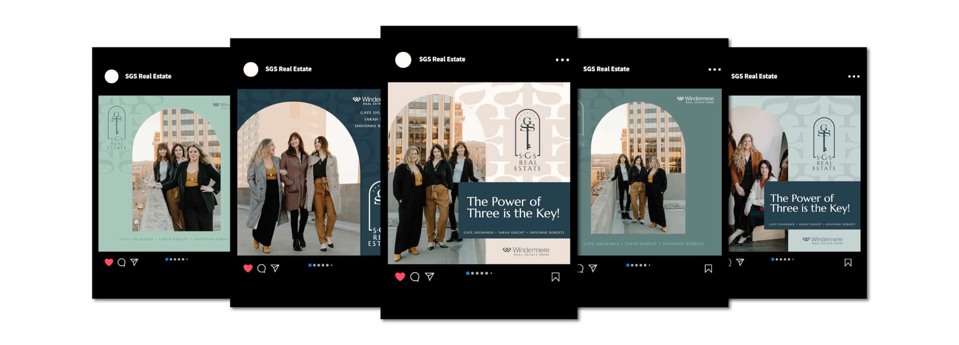 SGS Social Posts mockup