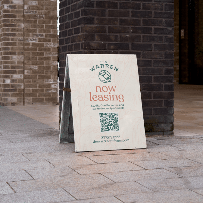 The Warren A Frame Mockup