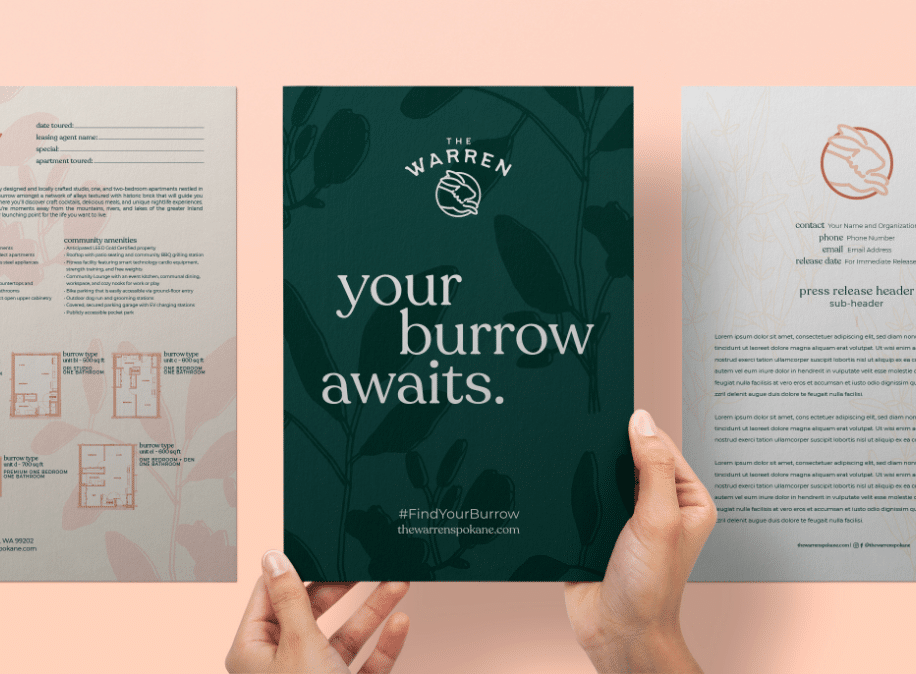 The Warren Sheets Mockup