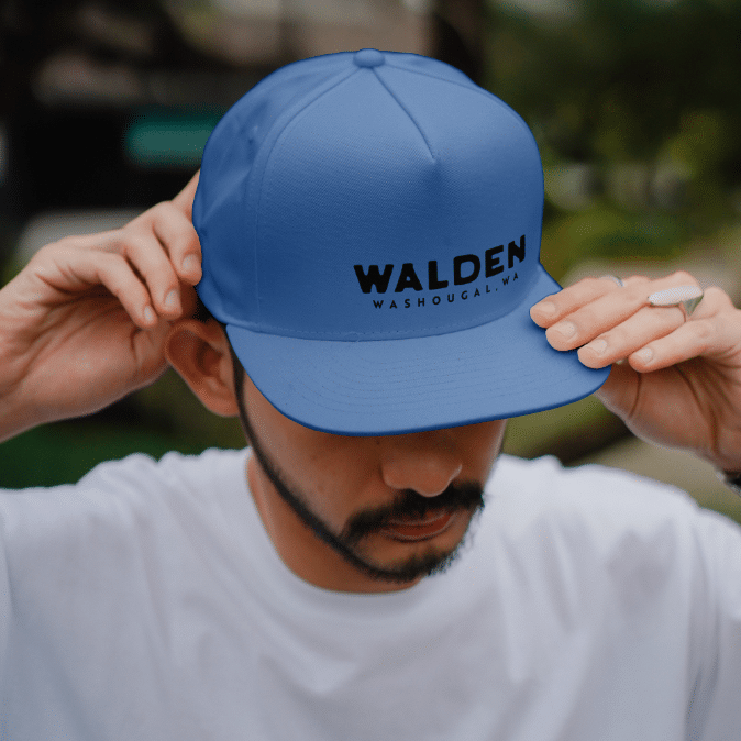 Walden hat mockup